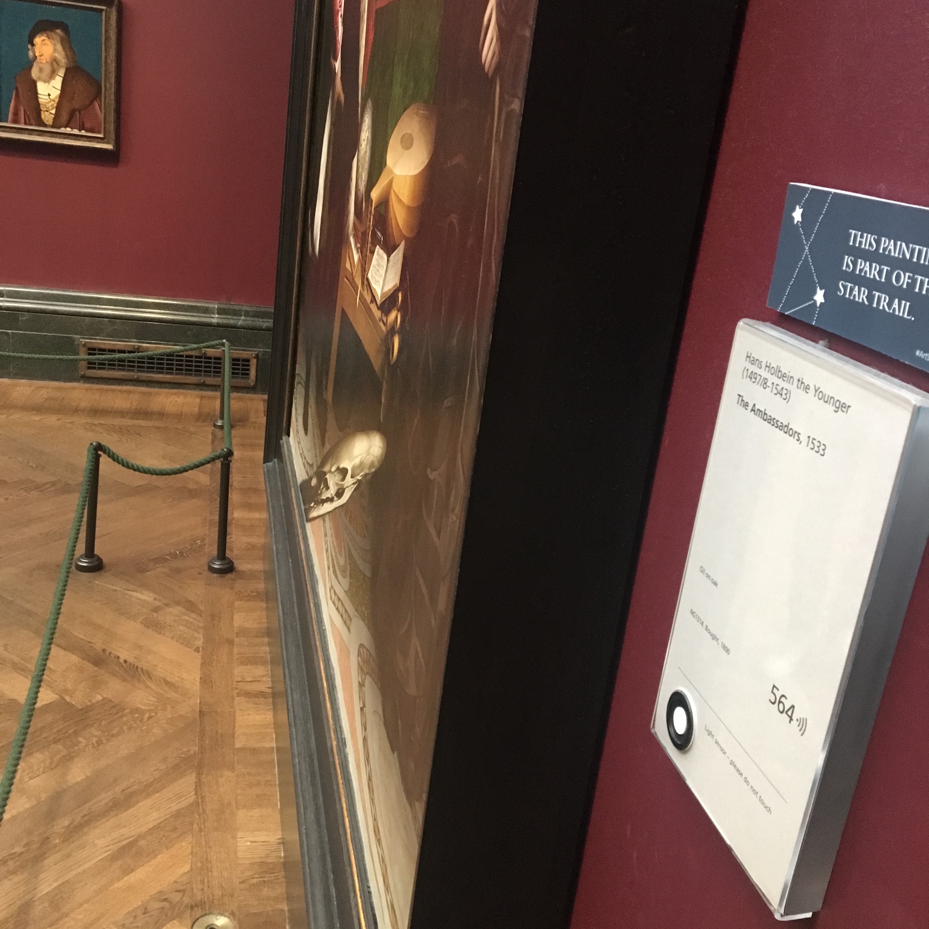 The Skull in The Ambassadors